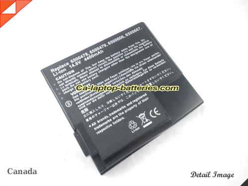  image 2 of GATEWAY Solo 5300CL Replacement Battery 4400mAh 14.8V Black Li-ion