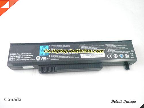  image 5 of GATEWAY T-1412 Replacement Battery 5200mAh 11.1V Black Li-ion