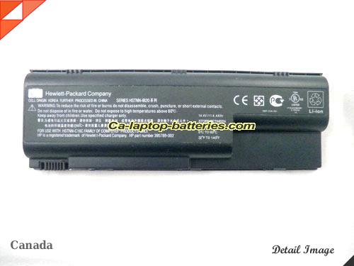 image 5 of Genuine HP Pavilion dv8040ca Battery For laptop 4400mAh, 14.4V, Black , Li-ion