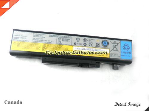  image 5 of Genuine LENOVO IdeaPad Y450 Battery For laptop 5200mAh, 56Wh , 11.1V, Black , Li-ion