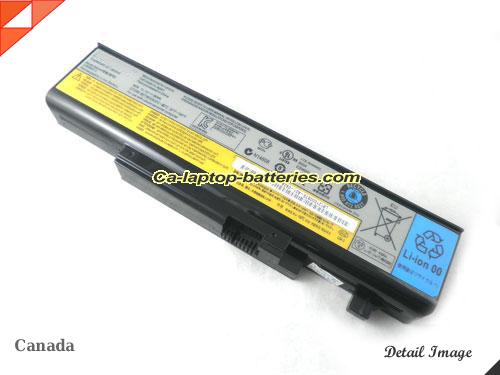  image 2 of Genuine LENOVO IdeaPad Y550 Battery For laptop 5200mAh, 56Wh , 11.1V, Black , Li-ion