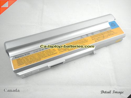  image 1 of LENOVO 3000 N100 Replacement Battery 6600mAh 10.8V Silver Li-ion