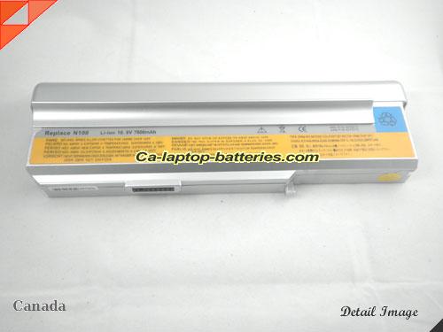  image 5 of LENOVO 3000 C200 Replacement Battery 6600mAh 10.8V Silver Li-ion