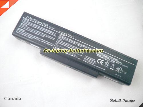 image 1 of ASUS A9T Replacement Battery 5200mAh 10.8V Black Li-ion