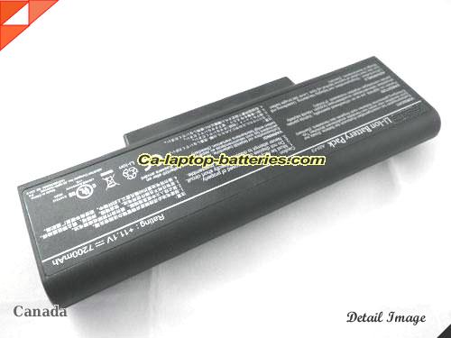  image 2 of Genuine ASUS F3Jm Battery For laptop 7200mAh, 11.1V, Black , Li-ion