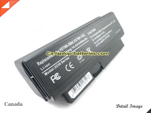  image 1 of HP Presario CQ20-102TU Replacement Battery 4400mAh, 63Wh  14.4V Black Li-ion