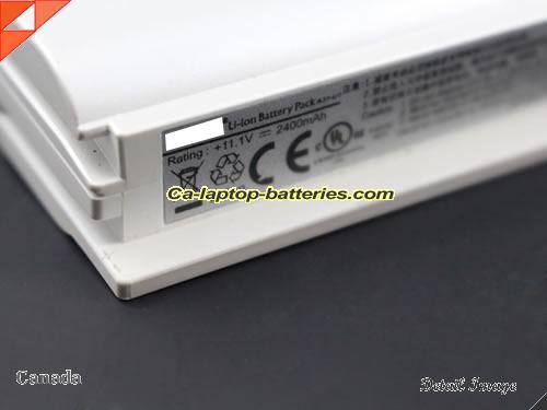  image 5 of Genuine ASUS Eee PC 1004DN Battery For laptop 2400mAh, 11.1V, White , Li-ion