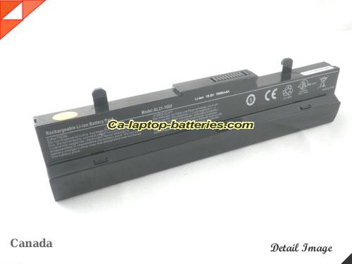  image 1 of ASUS Eee PC 1005HE Replacement Battery 6600mAh 10.8V Black Li-ion