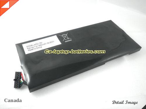  image 1 of ASUS Eee PC T91 Tablet Replacement Battery 3850mAh 7.4V Black Li-ion