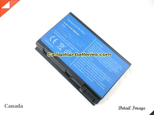  image 1 of ACER Aspire 3100 Series Replacement Battery 5200mAh 14.8V Black Li-ion