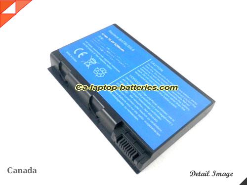 image 3 of ACER Aspire 3100 Series Replacement Battery 5200mAh 14.8V Black Li-ion