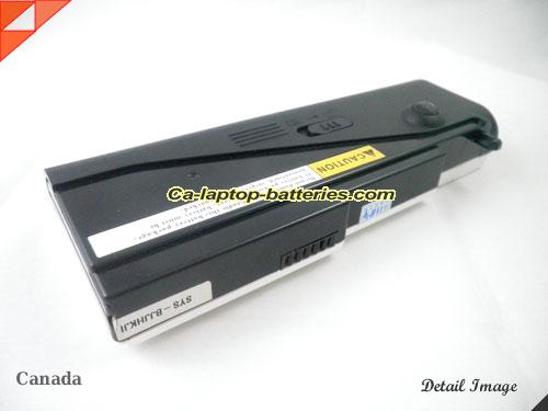  image 4 of Genuine CLEVO TN121R Notebook computer Battery For laptop 2400mAh, 14.8V, Black and White , Li-ion