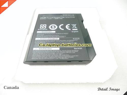  image 4 of MOBL-F1712CELLBATTERY Battery, Canada Li-ion Rechargeable 6600mAh ALIENWARE MOBL-F1712CELLBATTERY Batteries
