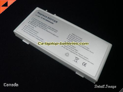  image 2 of GATEWAY 600 Replacement Battery 6600mAh 10.8V Black Li-ion