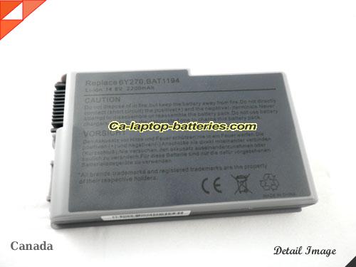  image 5 of DELL Inspiron 600m Replacement Battery 2200mAh 14.8V Grey Li-ion