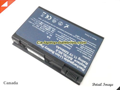  image 2 of ACER Aspire 3104WLMiB120 Replacement Battery 5200mAh 11.1V Black Li-ion