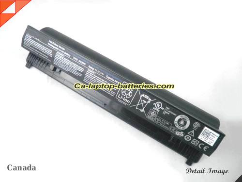  image 5 of Genuine DELL Latitude 2100 Smart Rubberized 10.1 inch Netbook Battery For laptop 56Wh, 11.1V, Black , Li-ion
