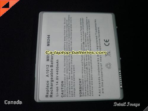  image 2 of APPLE PowerBook G4 15 Titanium Series Replacement Battery 4400mAh 14.8V Gray Li-ion
