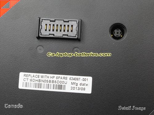  image 5 of Genuine HP EliteBook 8460p Battery For laptop 100Wh, 11.1V, Black , Li-ion