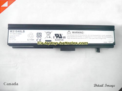  image 5 of NX4300 Battery, Canada Li-ion Rechargeable 4800mAh HP NX4300 Batteries