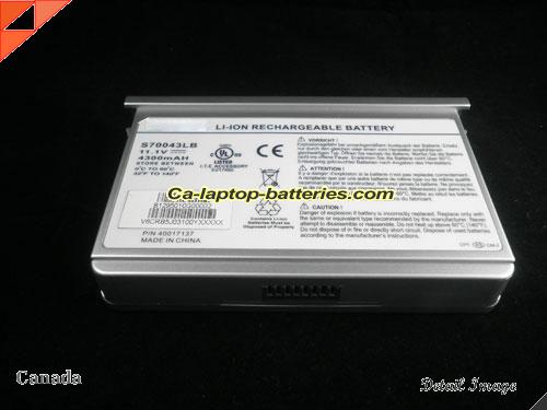  image 5 of CELXPERT Medion Celxpert S70043LB Replacement Battery 4300mAh 11.1V Silver Li-ion