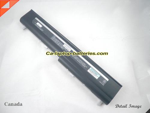  image 1 of MITAC 8677 Replacement Battery 5200mAh 14.4V Black and Sliver Li-ion