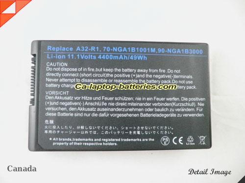  image 4 of ASUS R1E Replacement Battery 4400mAh 11.1V Black Li-ion