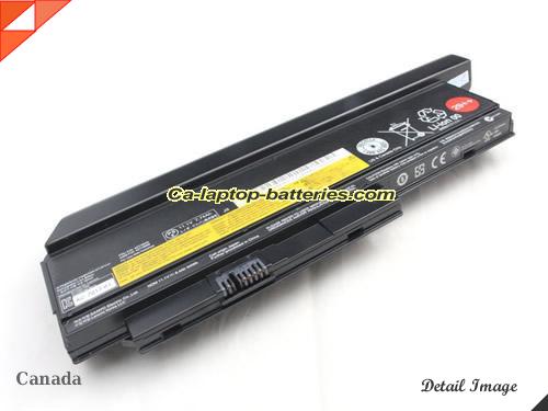  image 1 of Genuine LENOVO ThinkPad X220 Series Battery For laptop 6600mAh, 11.1V, Black , Li-ion