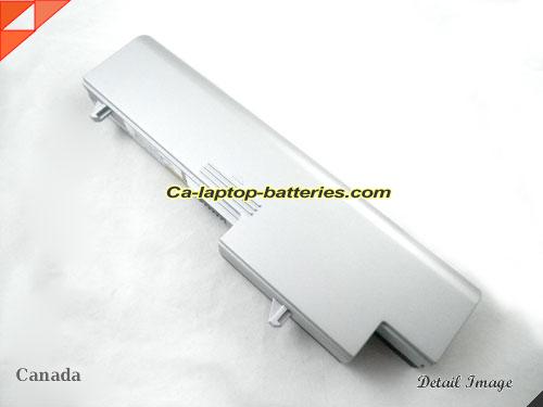 image 4 of CLEVO M620NC Series Replacement Battery 7800mAh 7.4V Black and sliver Li-ion