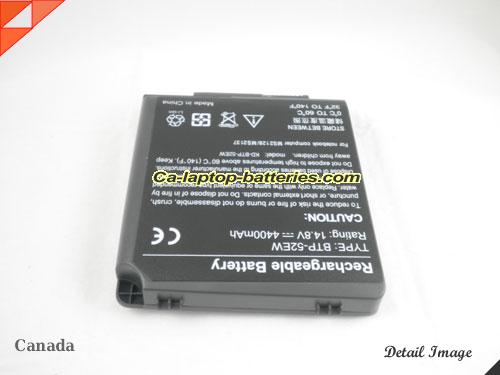  image 3 of 90.NBI61.001 Battery, Canada Li-ion Rechargeable 4400mAh AOPEN 90.NBI61.001 Batteries