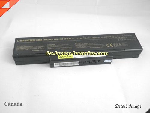  image 5 of BTY-M66 Battery, Canada Li-ion Rechargeable 4400mAh MSI BTY-M66 Batteries