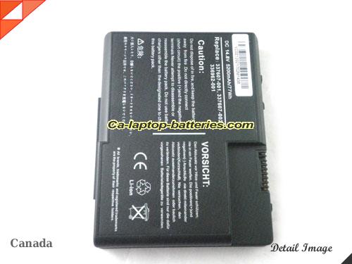  image 3 of HP Presario X1002US Replacement Battery 4800mAh 14.8V Black Li-ion