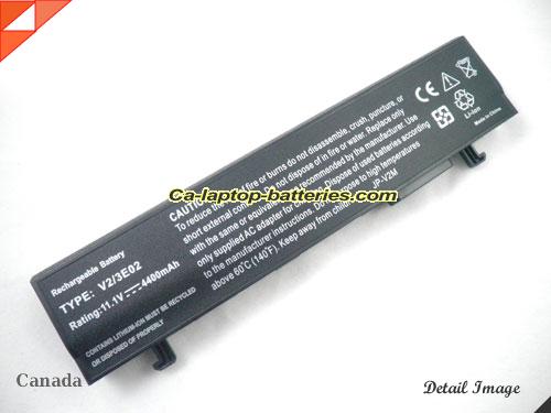  image 1 of POSH-BOOK Posh-Book P102 Replacement Battery 4400mAh 11.1V Black Li-ion