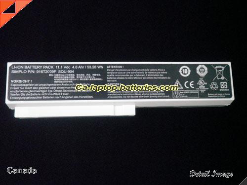  image 5 of LG R510 Replacement Battery 4800mAh 11.1V White Li-ion