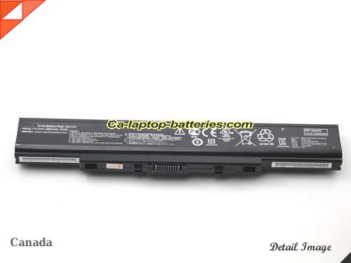  image 4 of Genuine ASUS U31JF Battery For laptop 5800mAh, 14.4V, Black , Li-ion