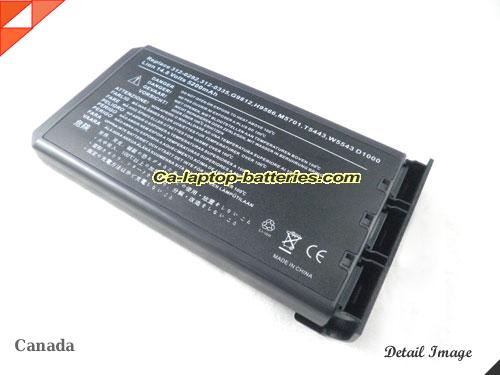  image 3 of K9343 Battery, Canada Li-ion Rechargeable 4400mAh NEC K9343 Batteries