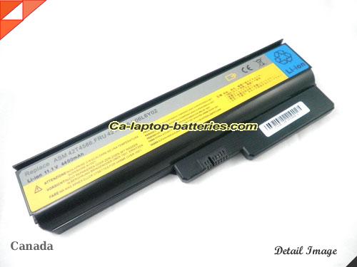  image 2 of LENOVO 3000 N500 Series Replacement Battery 4400mAh 11.1V Black Li-ion