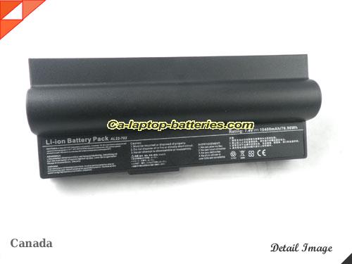  image 5 of ASUS Eee PC 900HA Series Replacement Battery 10400mAh 7.4V Black Li-ion