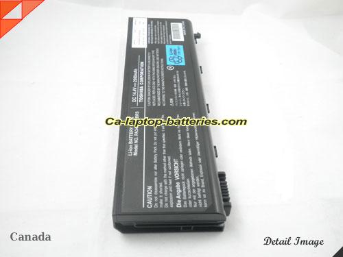  image 3 of PA3420U-1BAC Battery, Canada Li-ion Rechargeable 2000mAh TOSHIBA PA3420U-1BAC Batteries