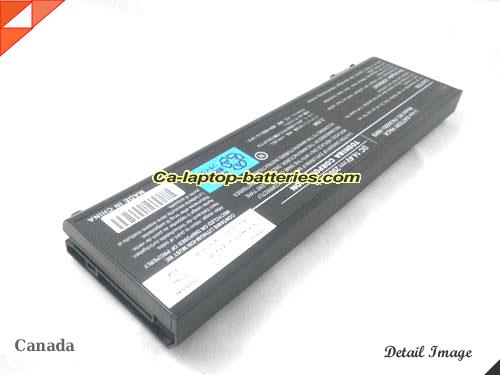  image 2 of PABAS059 Battery, Canada Li-ion Rechargeable 2000mAh TOSHIBA PABAS059 Batteries