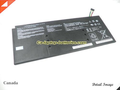  image 2 of Genuine ASUS Eee Pad Slider EP102 Battery For laptop 2260mAh, 25Wh , 11.1V, Black , Li-Polymer