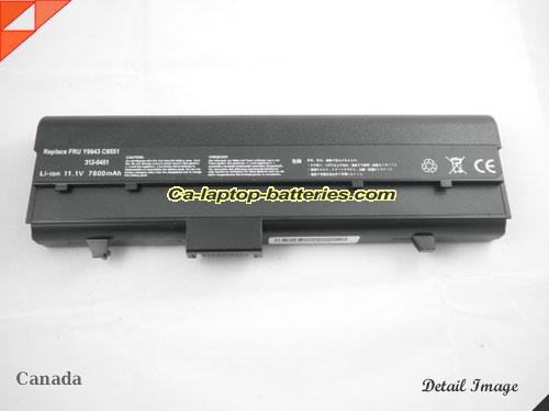  image 5 of DC224 Battery, Canada Li-ion Rechargeable 6600mAh DELL DC224 Batteries