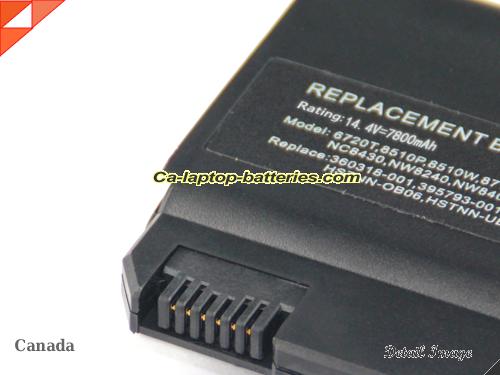  image 2 of HP Business Notebook nw8440 Mobile Workstation Replacement Battery 6600mAh 14.4V Black Li-lion