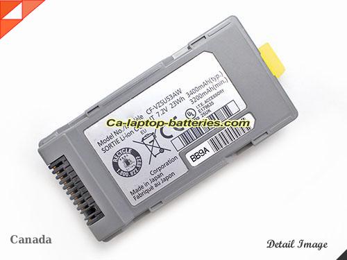  image 1 of Genuine PANASONIC CF-H1 Battery For laptop 3400mAh, 23Wh , 7.2V, Grey , Li-ion