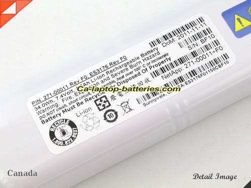  image 1 of 0x9B0D Battery, Canada Li-ion Rechargeable 34Wh, 4.6Ah IBM 0x9B0D Batteries