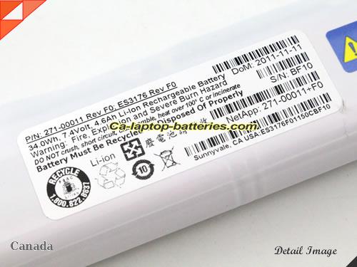  image 3 of 0x9B0D Battery, Canada Li-ion Rechargeable 34Wh, 4.6Ah IBM 0x9B0D Batteries