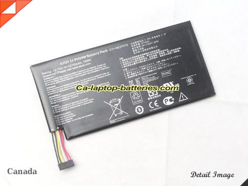  image 1 of Genuine GOOGLE NEXUS 7 Table PC Battery For laptop 4270mAh, 16Wh , 3.75V, Black , Li-Polymer