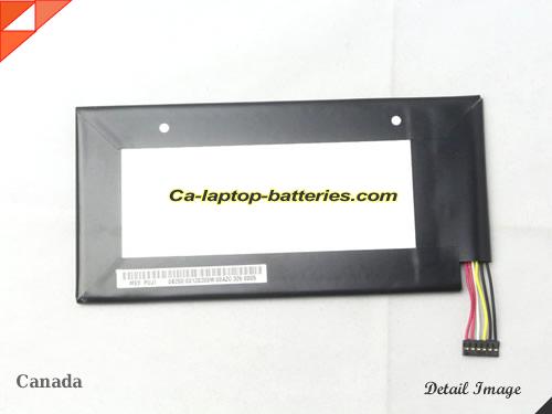  image 5 of Genuine GOOGLE NEXUS 7 Table PC Battery For laptop 4270mAh, 16Wh , 3.75V, Black , Li-Polymer