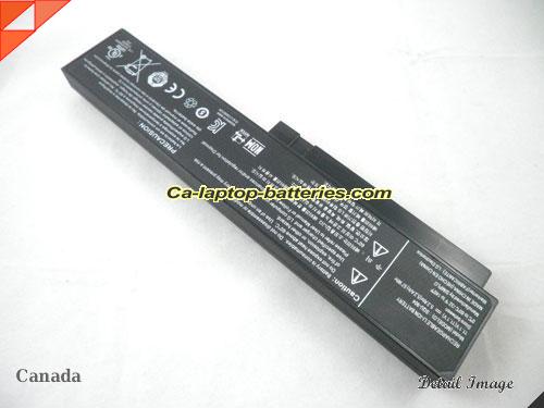 image 1 of Genuine GIGABYTE W476 Battery For laptop 5200mAh, 57Wh , 11.1V, Black , Li-ion