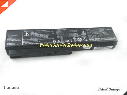  image 5 of Genuine HASEE HP550 Battery For laptop 4400mAh, 48.84Wh , 11.1V, Black , Li-ion